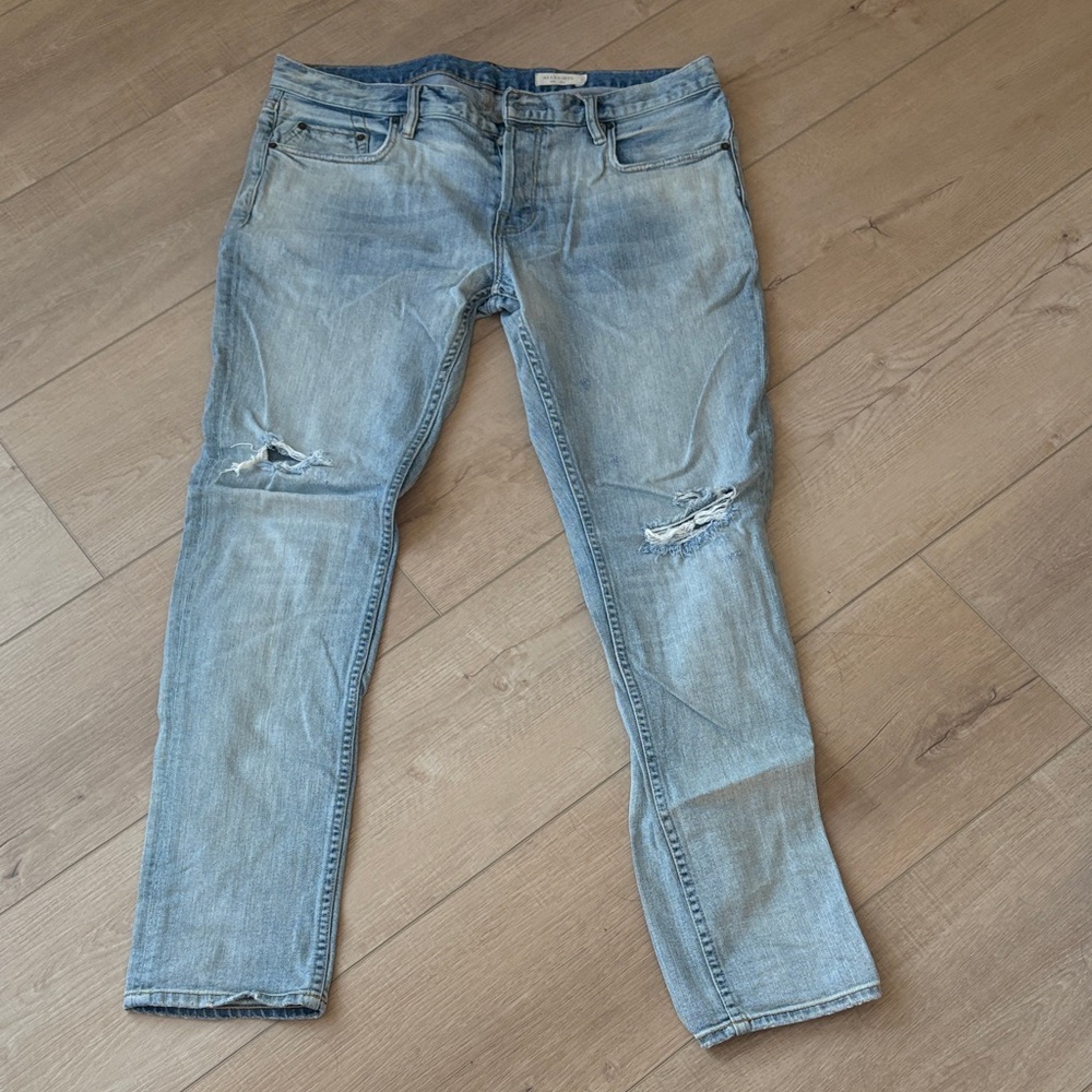 All Saints  Blue Distressed Men’s Jeans